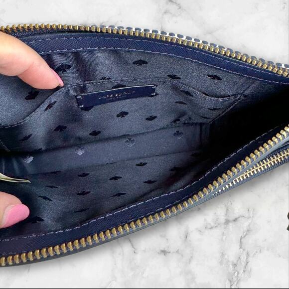 Kate Spade New York Cameron Stripe Tri Color Zip Crossbody Bag NWOT - Picture 6 of 15